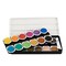 Lukas Opaque Artist Watercolor Studio Paint Set - Professional, Includes a Travel Friendly Outdoor Painting Case and Color Mixing Palette - 24 Brilliant Colors in Round Pans